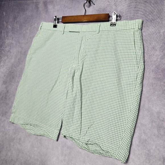Polo Ralph Lauren Shorts Mens 38 Gingham Check Classic Preppy Casual - Picture 3 of 16